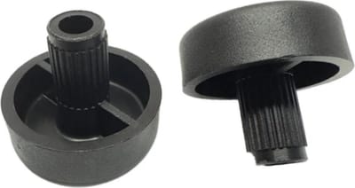 FSW-Products - 4 Stuks Meubelverhogers Rond - Bedverhogers - Meubelverhoging - Stoelverhogers - Bedklossen - Zwart