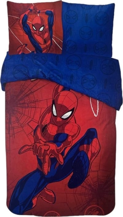 Marvel - Spiderman - Dekbedovertrek - 140 x 200 cm. - Eenpersoons - 100% Katoen