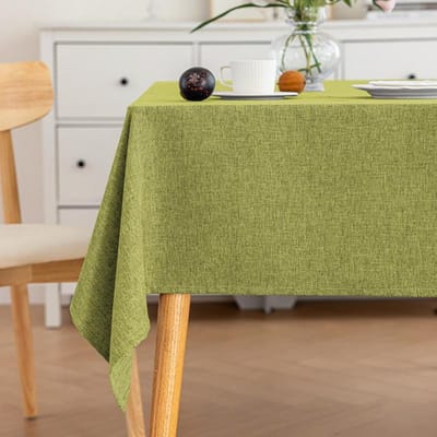 Rechthoekige Waterdichte Oliebestendige Tafelkleden Kunstlinnen Tafelkleed Keuken Eetkamer Wasbare Meubelhoes Decor 90x90cm