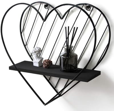 Unyqoos ® Industrieel Wandrek met Hartvormig Design voor Sfeervolle Wanddecoratie in Huis