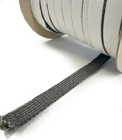 550 °C | HD 10 mm x 3 mm x 50 m Afdichting zelfklevend | Kachelkoord plat hittebestendig