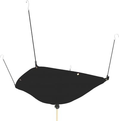 Plafond Lek Opvang - Water Dief - Voorkom Waterschade - Inclusief Afvoerslang - 3 x 3 Meter - Zwart