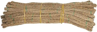 Stro Touw - Natuurlijk Materiaal - Ambachten Maken - 3 Strand Weven - 10 Meter - Natuurlijk