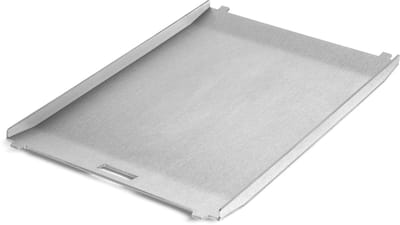 Plancha Grillplaat BURNHARD® 3 mm roestvrij staal, vaatwasserbestendig, hoge randen, perfect passend voor JONES, veelzijdig, eenvoudig schoon te maken – JONES Plancha Grillplaat