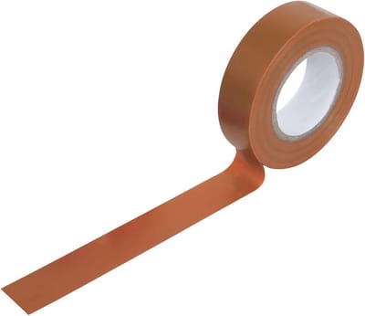 20 meter elektrische isolatietape bruin
