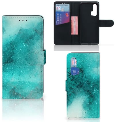 Hoesje Honor 20 Pro Painting Blue