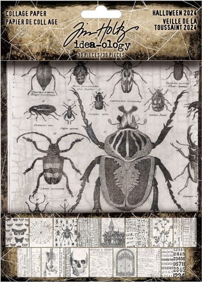 Idea-ology Tim Holtz - Tim Holtz Halloween Collage Paper (TH94393)