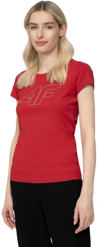 4F T-shirt Dames Rood - Maat S