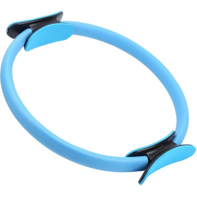 Anneau de Yoga Fitness à Domicile Gym Exercice Musculation Cercle de Pilates Anneau de Résistance bleu