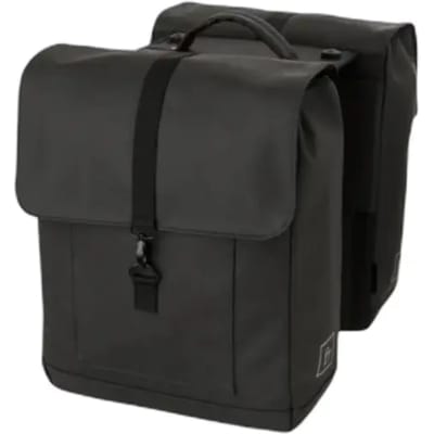 Fastrider Fastrider Jaxx II Dubbele Fietstas Trend Mik - Zwart - 28L