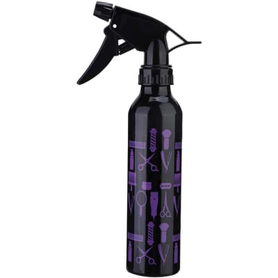 Vaporisateur de coiffure pour salon de coiffure, barbier, coiffure, bouilloire 300 ml(Violet noir) black