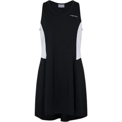 Head Dames Club Effen Tank Jurk (Zwart)