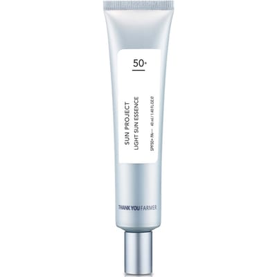 THANK YOU FARMER - Sun Project Light Sun essence SPF50+ PA+++ 40 ml