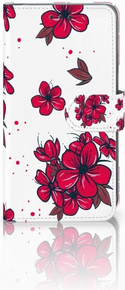 Apple iPhone Xr Hoesje Blossom Red