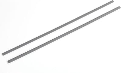 2st Vervangende Rubber Voeten Strips voor HP Laptop, 29,5x0,6cm Anti-Slip Laptop Onderkant Bumper Voet Pads Compatibel met HP 15-DY 15T-DY 15-EF 15-ER 15-FR 15S-FQ TPN-Q222 Q230 Serie (Grijs)