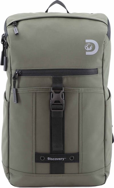Discovery Rugzak voor 15 inch laptop | Rugtas - Shield - D00115 - Khaki - Khaki
