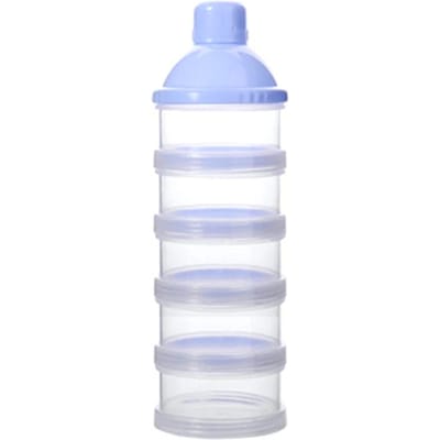 4/5 Vakken Draagbare Melkpoeder Formule Dispenser Container Opslag Essentieel Graanbakjes Peuter Baby Snacks Voedsel Opslagdoos