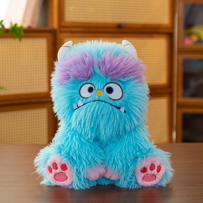 Nieuwe Lelijke Schattige Langharige Monsterpop Pluche Pop Schattig Monster Speelgoed Kussen Verjaardagscadeau 27 cm