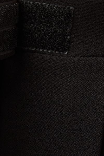 Hoge Taille Elastische Crepe Palazzo Broek