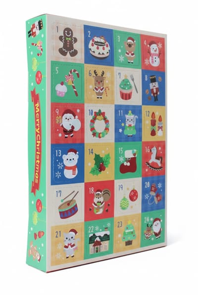 ChocoXD Adventskalender chocolade - Fairtrade kerstchocola - 4 handgemaakte smaken