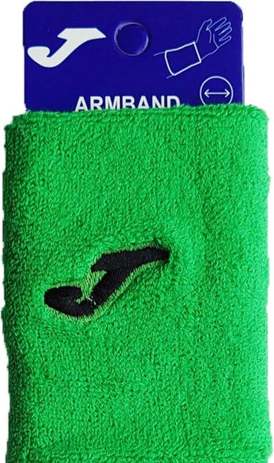 JOMA sport wristband polsband - groen - 2stuks