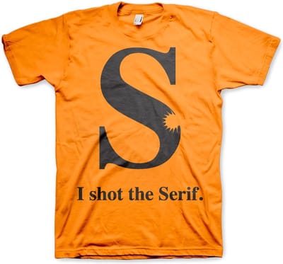 Hybris I Shot The Serif Orange