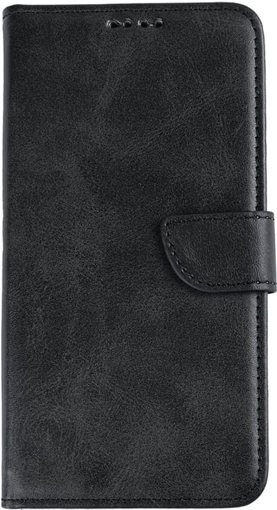 Rixus Bookcase For Apple iPhone 16e, 17e Black