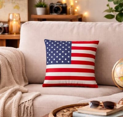 Travel Spirit Collection Kussenhoes - Amerika - Verenigde staten - USA - 45x45 cm