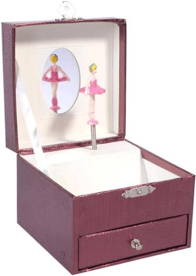 Muziek Dans Doos - Sieraden Opberger - Sieraden Opbergen - Met Muziekfunctie - 10.5x10.5x8.5cm