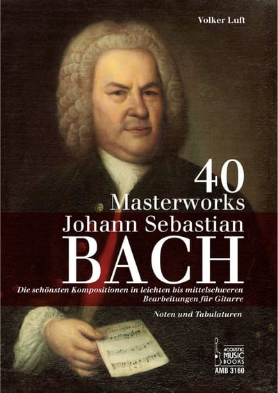 Acoustic Music Books Bach: 22 Masterworks - Songboek