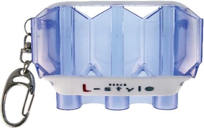 Transparante Dart Flight Beschermhoes met Polsband - Blauw
