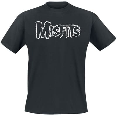 Misfits T-shirt - Logo - S tot XXL - voor Mannen - zwart