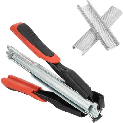 Allecto - Ringclip Pliers - Voor Matras en Hekken - C-type - Dierenbehuizing - Handig en gebruiksvriendelijk - Geschikt voor diverse klussen
