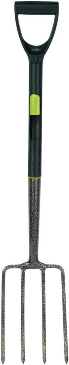 SVN® Woelvork - Tuinwoeler - Spitvork - Groen - Zwart - ‎‎19cm x 9cm x 100cm