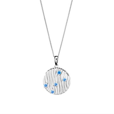 Orphelia 'Babette' Dames 925 Sterling Zilveren Set: Ketting + Oorbellen + Ring - Zilver SET-7504