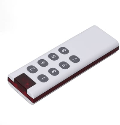 Dailygoody - 433 MHz leren zender - universele afstandsbediening - 1000 m bereik - multifunctioneel - LED-verlichting - geschikt voor garagedeuren - 8