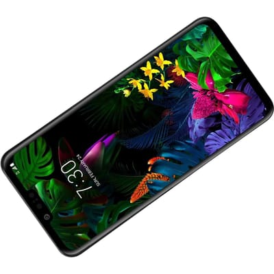Remplacement d'écran 6,1 pouces Assemblage numériseur tactile de remplacement avec kit d'outils de réparation de cadre pour LG G8 ThinQ noir