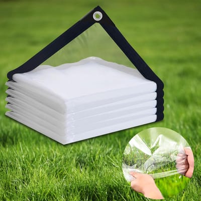 Unyqoos® Transparant waterdicht dekzeil 2x3 m voor veelzijdig buitengebruik