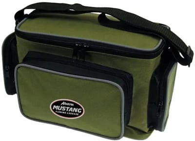 Albatros Mustang Tacklebox Tas - stevige hengelsporttas met hoofdvak, zijvakken en verstelbare schouderriem