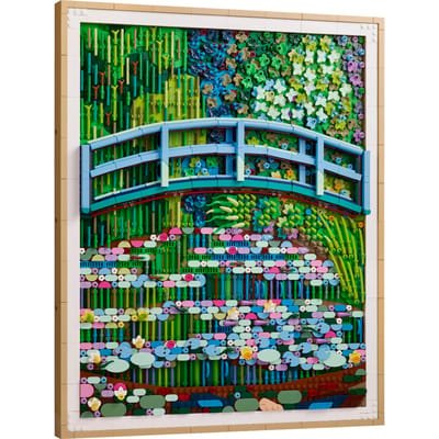 LEGO 31220 Art Claude Monet Brug over een vijver met waterlelies Bouwsets