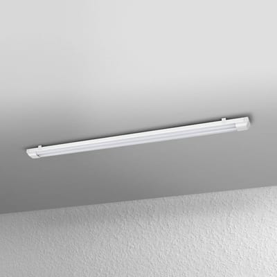 OSRAM LED-lichtbalk met hoge lichtopbrengst in wit met plaatstalen behuizing, warm wit, vervanging voor T8-armaturen, IP20-bescherming voor gebruik binnenshuis