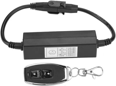 Draadloze afstandsbediening voor 12V DC motor lineaire actuator met DPDT schakeling voor voor- en achteruitgang