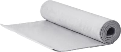 Yogamat/fitness mat grijs 173 x 60 x 0.6 cm - Sportmat/pilatesmat - Thuis sporten