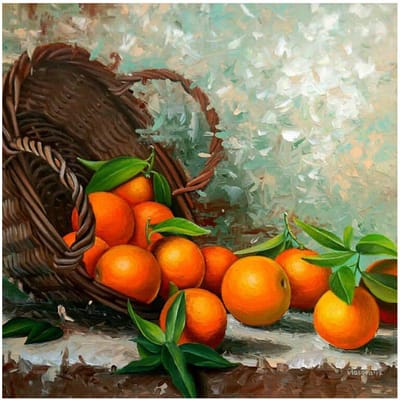 Diamant borduurwerk cirkel apparaat fruit diamant schilderij strass kristal schilderij huisdecoratie 20X30CM black