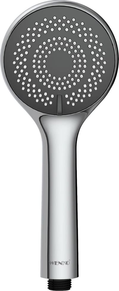 WENKO Handdouche WaterSaving - ø95mm - 3 straalsoorten - Chroom - Douchekop - Waterbesparend