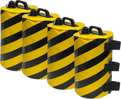 Set van 4 Luifel Gewichtszakken voor Partytent en Shelter - Watergevuld