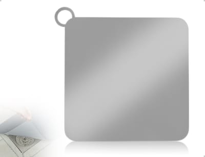 Anti-geur Siliconen Tafelkleed, Universele Afvoerbedekking, Badstopper voor Keuken, Badkamer en Wasruimte (Grijs, Vierkant)