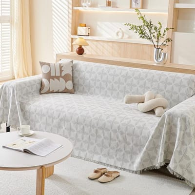 Chenille Sofa Handdoek Hoes Doek All-purpose Alle seizoenen Pluche Sofa Kussenhoes Antislip Hoes Deken Anti-kattenkrab 180*130cm
