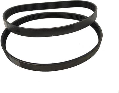 Aandrijfriem - Loopband riem - Kracht overbrengen - Hoge stabiliteit - PJ475 187J - Zwart