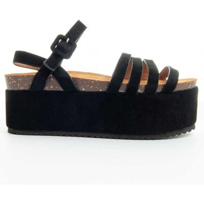 Sandalia De Plataforma Para Mujer  Montevita  Andalita9  89352 39 zwart